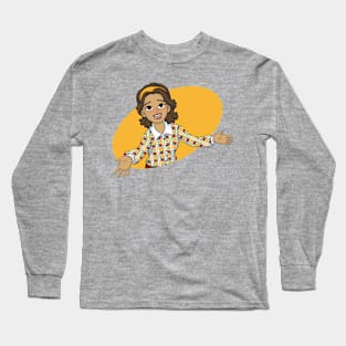 La Familia Rocha: Maria Guadalupe oval Long Sleeve T-Shirt